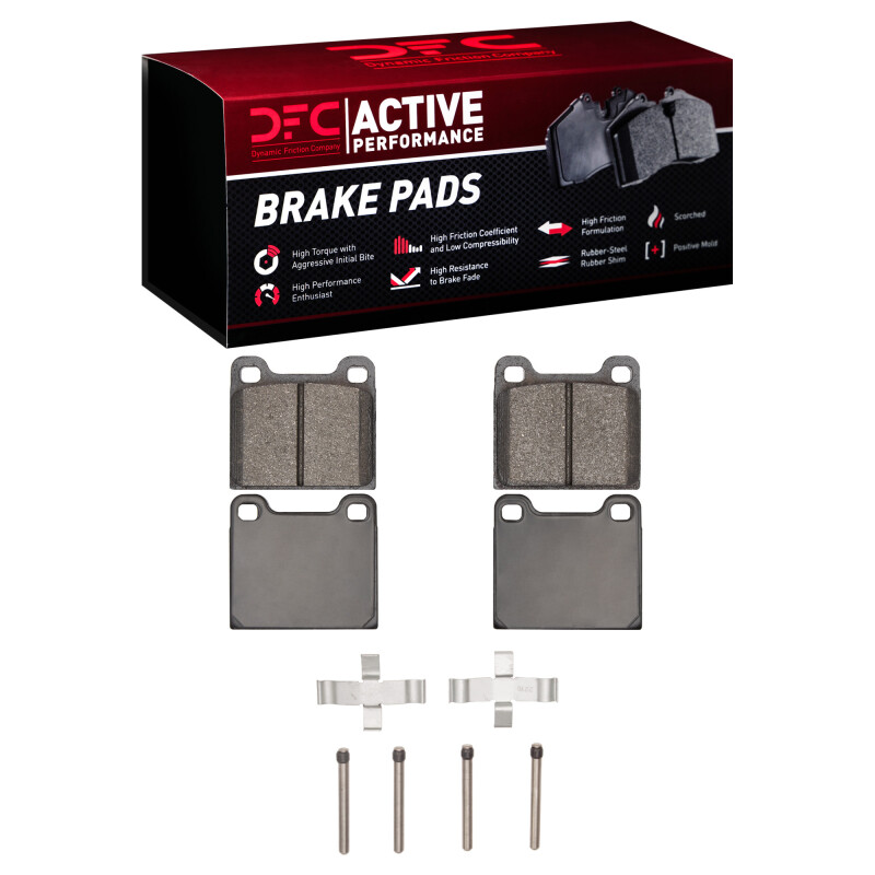 Picture of DFC 64-74 Alfa Romeo Giula Sprint Rear/Front Active Performance Pads and Hardware Kit