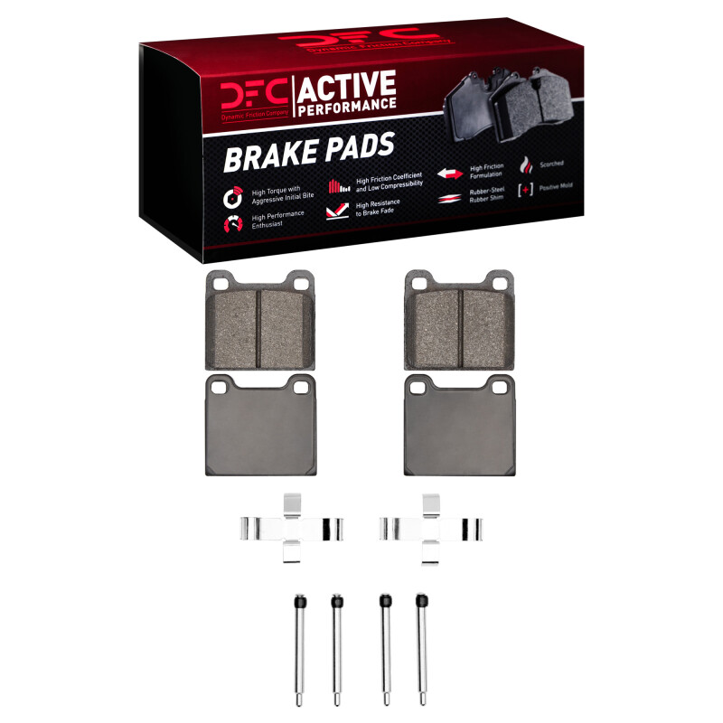 Picture of DFC 63-65 Porsche 356 Front Active Performance Pads and Hardware Kit
