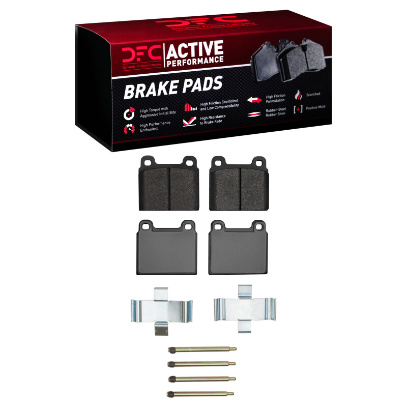 Picture of DFC 70-72 Mercedes-Benz 280SE Front Active Performance Pads and Hardware Kit