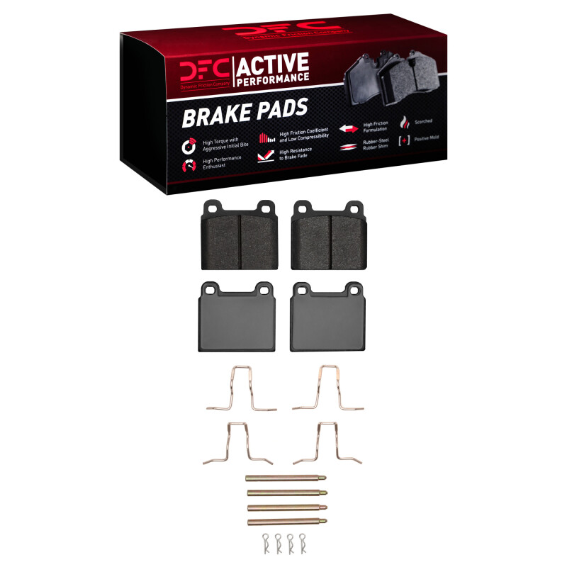 Picture of DFC 63-76 Mercedes-Benz 220SB Front Active Performance Pads and Hardware Kit