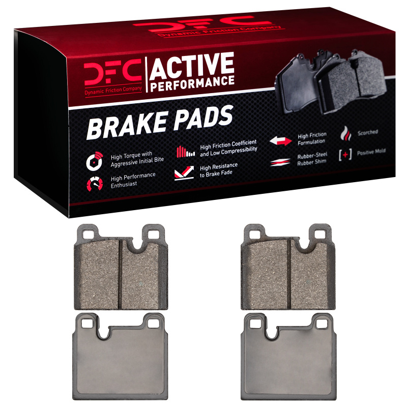 Picture of DFC 84-89 Porsche 911 Front Active Performance Pads - Low Metallic