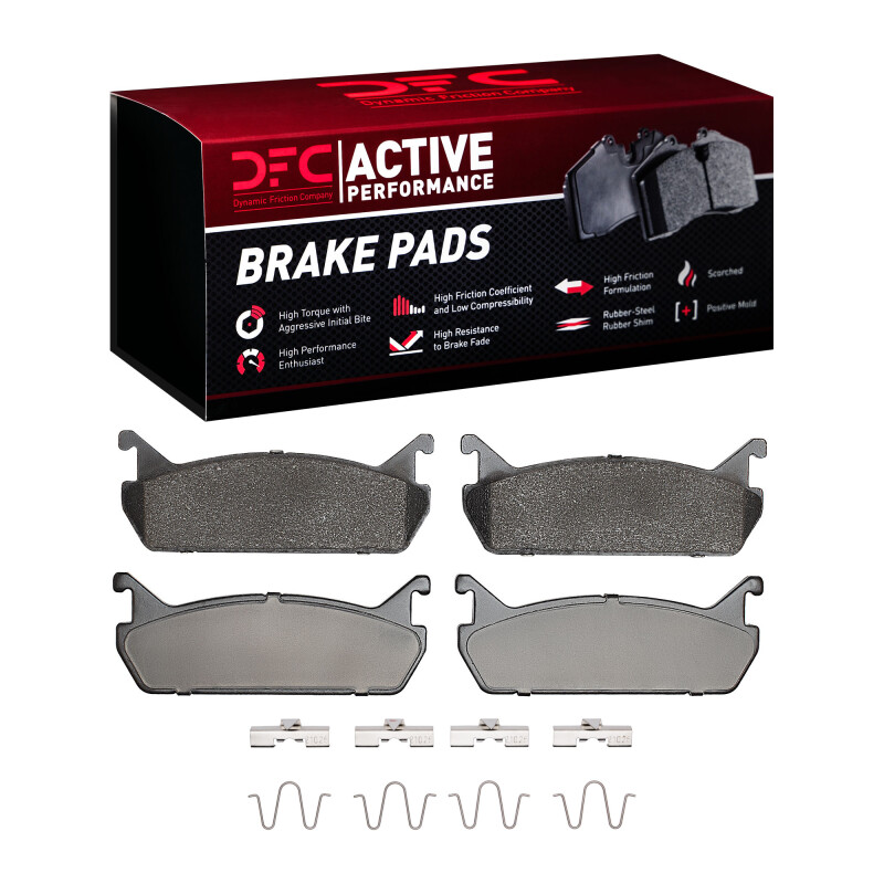 Picture of DFC 90-97 Mazda Miata (NA) Rear Active Performance Pads and Hardware Kit