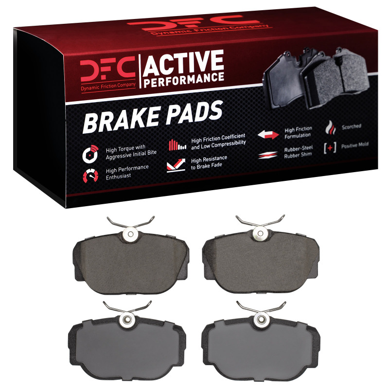 Picture of DFC 83-04 BMW 325 Rear/Front Active Performance Pads - Low Metallic