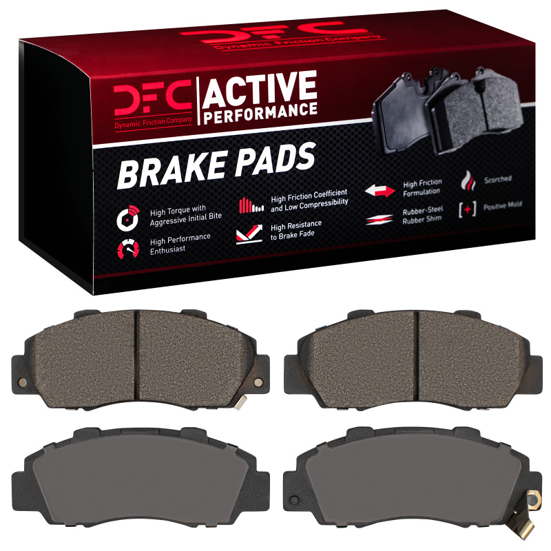 Picture of DFC 91-05 Acura Integra Front Active Performance Pads - Low Metallic