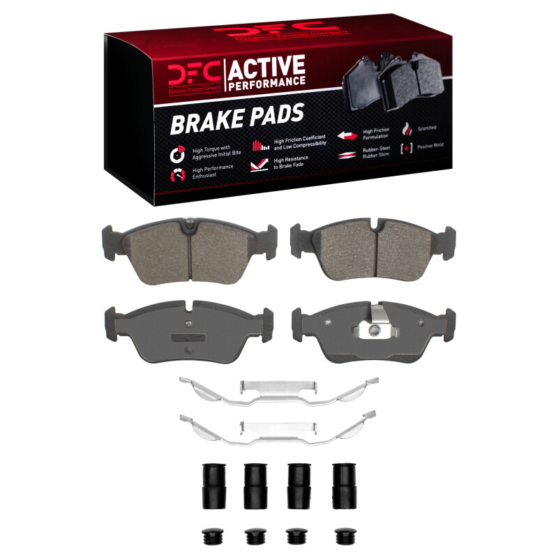 Picture of DFC 92-8 BMW 323CI Front Active Performance Pads and Hardware Kit