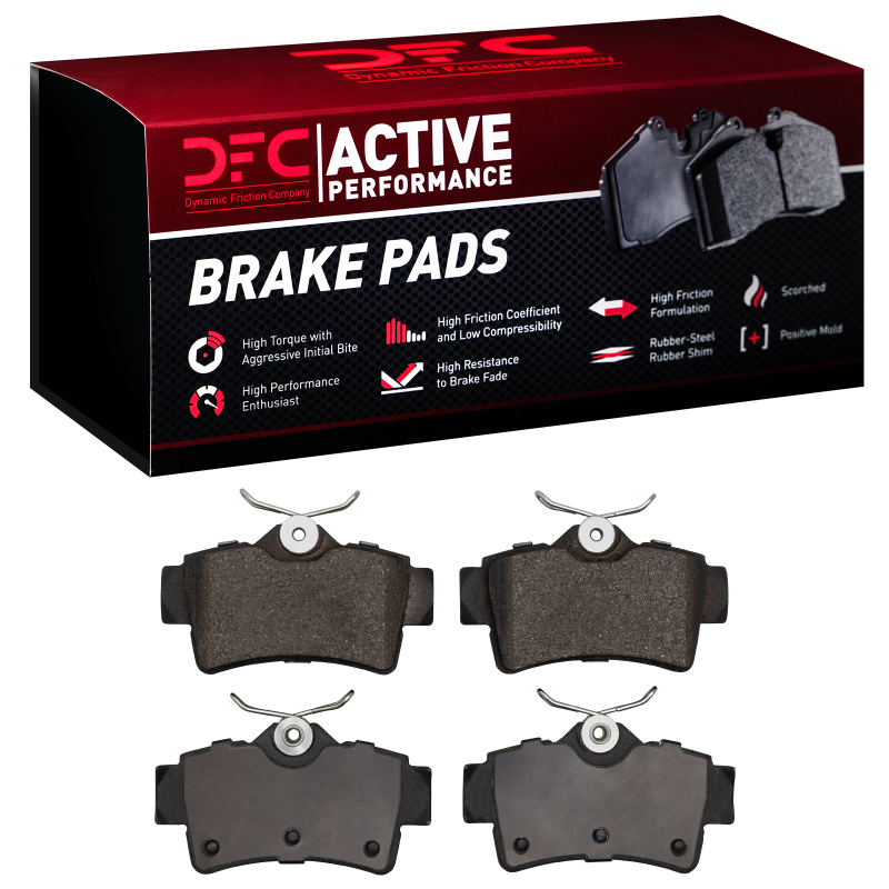 Picture of DFC 94-04 Ford Mustang Rear Active Performance Pads - Low Metallic