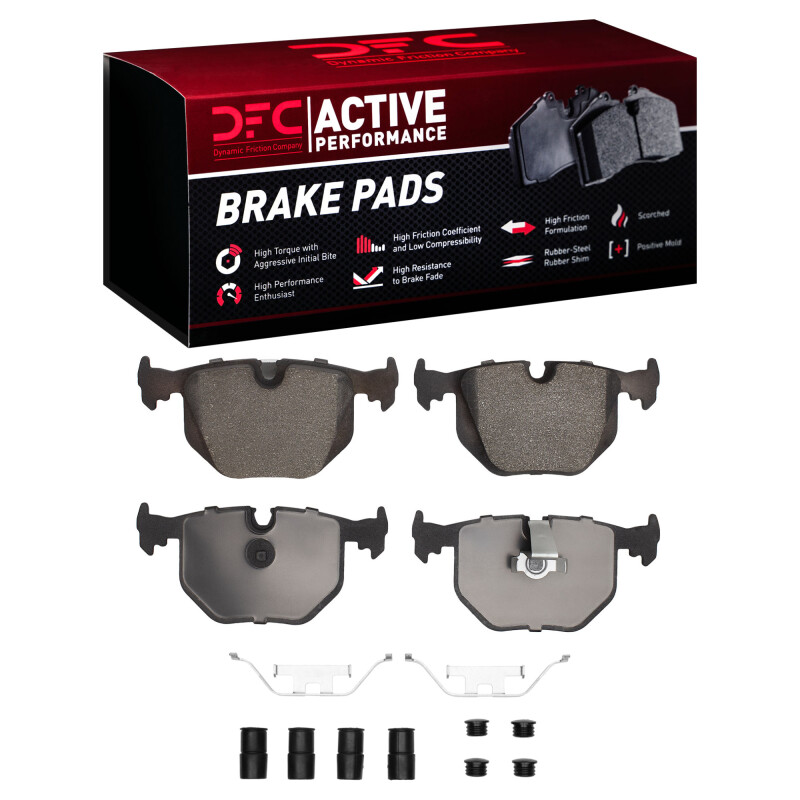 Picture of DFC 91-10 BMW M3 Rear Active Performance Pads and Hardware Kit