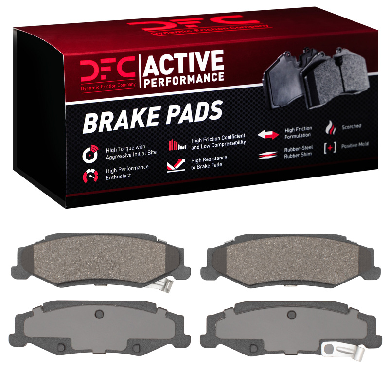 Picture of DFC 97-13 Cadillac XLR Rear Active Performance Pads - Low Metallic