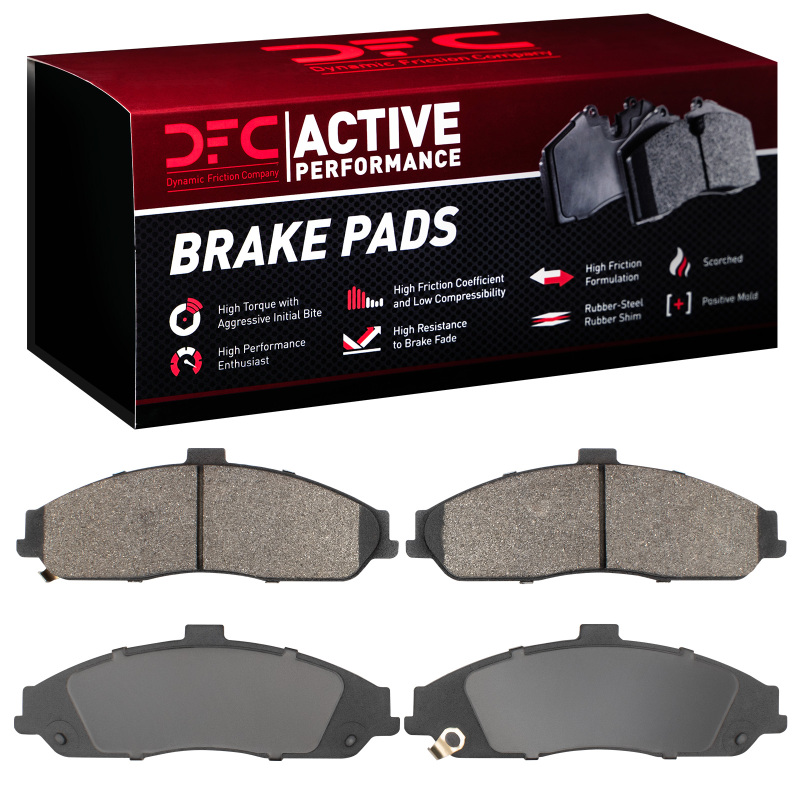 Picture of DFC 97-13 Cadillac XLR Front Active Performance Pads - Low Metallic
