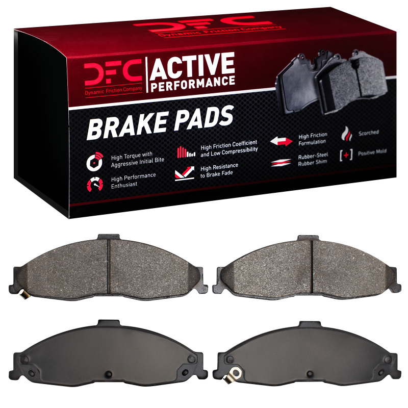 Picture of DFC 98-02 Chevrolet Camaro Front Active Performance Pads - Low Metallic