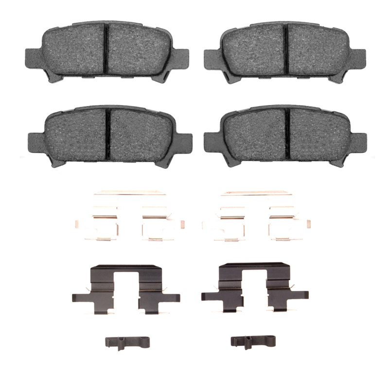 Picture of DFC 98-06 Subaru Forester Rear Active Performance Pads and Hardware Kit