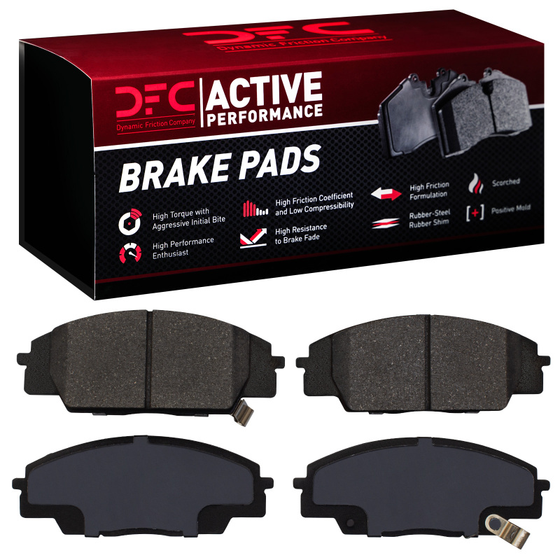 Picture of DFC 00-11 Acura CSX Front Active Performance Pads - Low Metallic