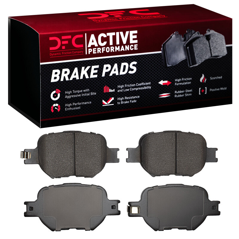 Picture of DFC 00-10 Scion TC Front Active Performance Pads - Low Metallic