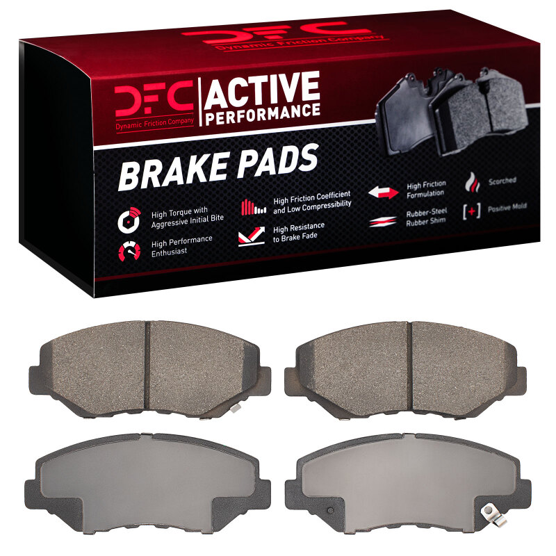 Picture of DFC 02-21 Acura ILX Front Active Performance Pads - Low Metallic