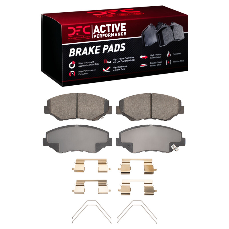 Picture of DFC 02-21 Acura ILX Front Active Performance Pads and Hardware Kit