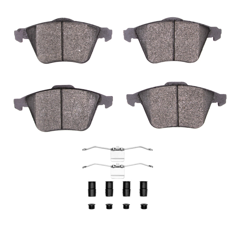 Picture of DFC 04-13 Mazda 3 Front Active Performance Pads and Hardware Kit