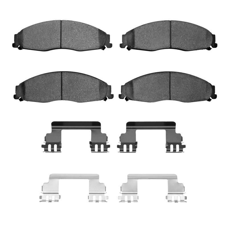 Picture of DFC 03-08 Cadillac STS Front Active Performance Pads and Hardware Kit