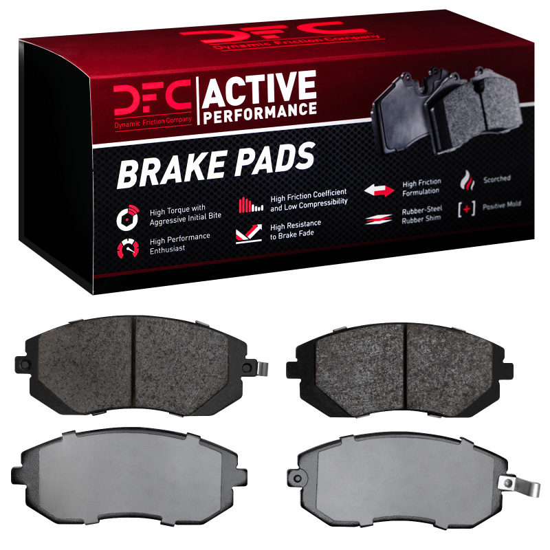 Picture of DFC 02-12 Saab 9-2X Front Active Performance Pads - Low Metallic