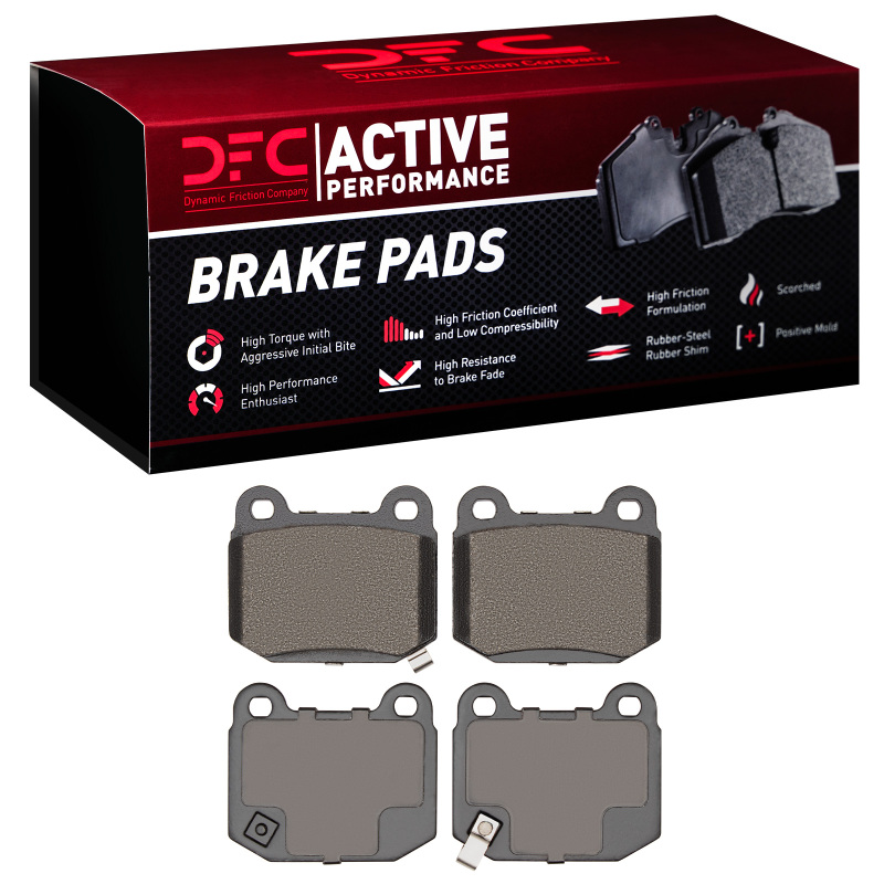 Picture of DFC 03-25 Infiniti G35 Rear Active Performance Pads - Low Metallic