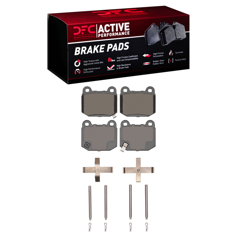 Picture of DFC 03-25 Infiniti G35 Rear Active Performance Pads and Hardware Kit