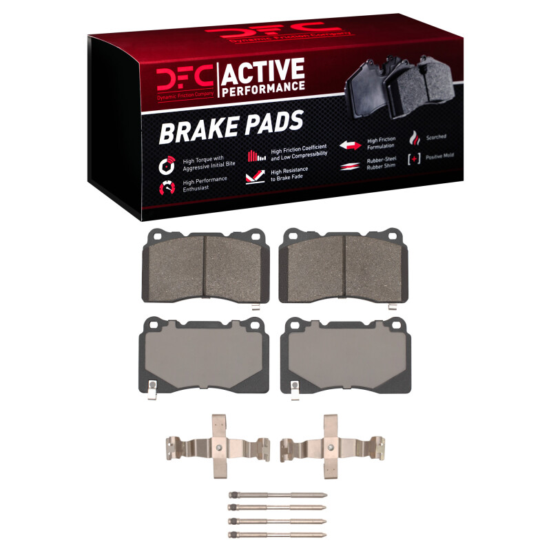 Picture of DFC 17-25 Acura Integra Front Active Performance Pads and Hardware Kit