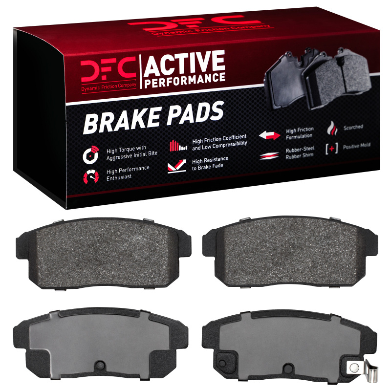 Picture of DFC 04-11 Mazda RX-8 Rear Active Performance Pads - Low Metallic