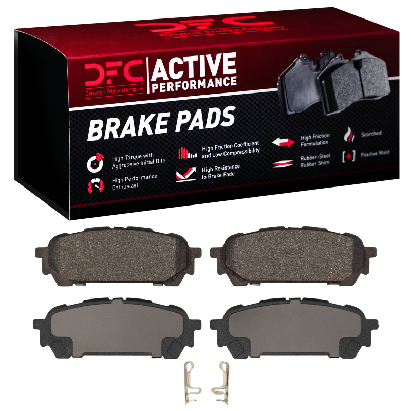 Picture of DFC 03-08 Saab 9-2X Rear Active Performance Pads - Low Metallic