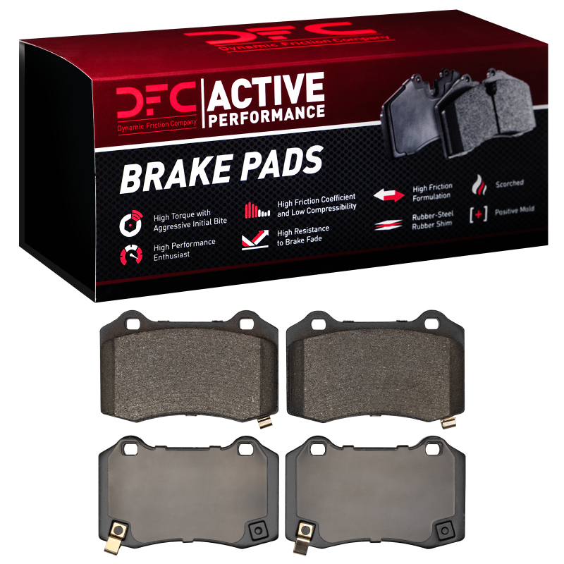 Picture of DFC 04-25 Cadillac CTS Rear Active Performance Pads - Low Metallic