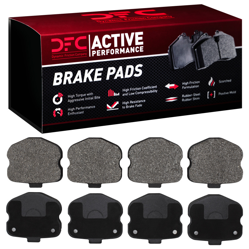 Picture of DFC 06-13 Chevrolet Corvette Rear Active Performance Pads - Low Metallic