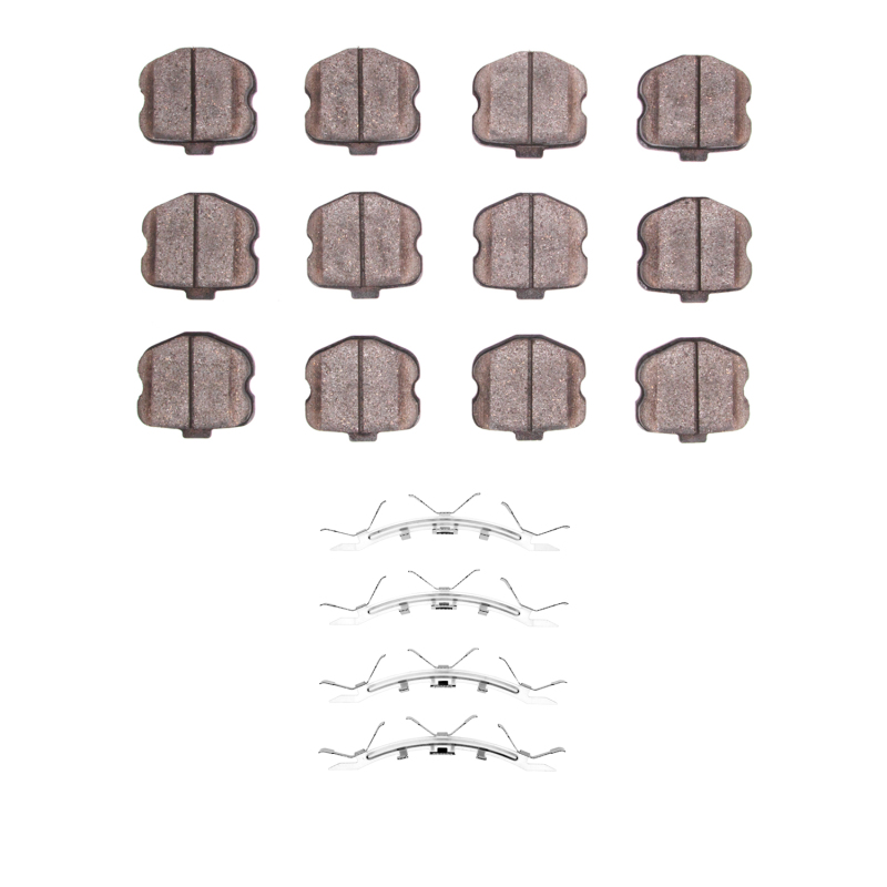 Picture of DFC 06-13 Chevrolet Corvette Front Active Performance Pads and Hardware Kit