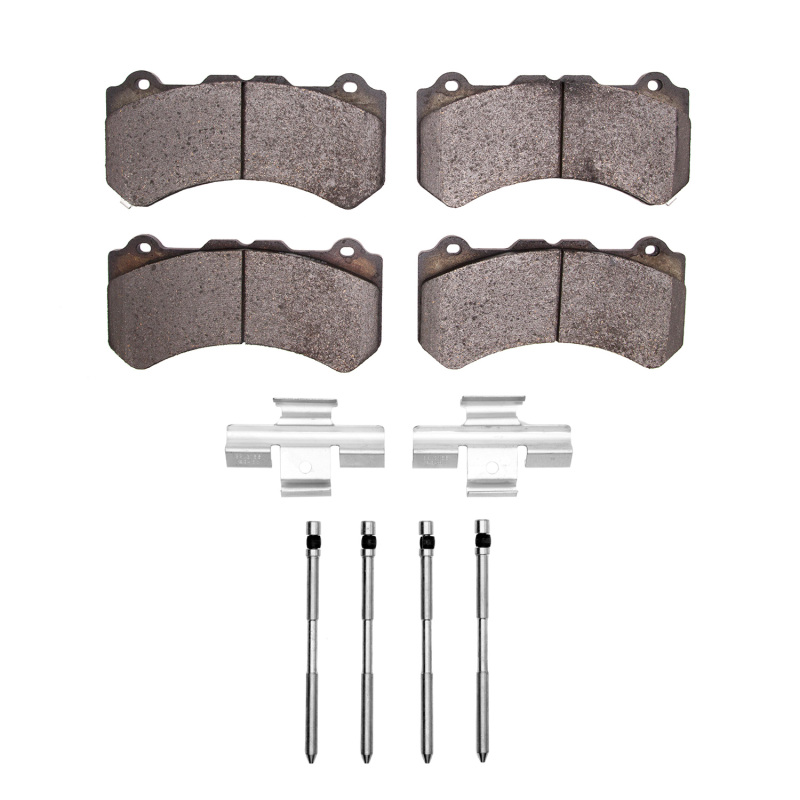 Picture of DFC 09-24 Nissan GT-R Front Active Performance Pads and Hardware Kit
