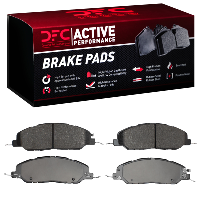 Picture of DFC 05-14 Ford Mustang Front Active Performance Pads - Low Metallic