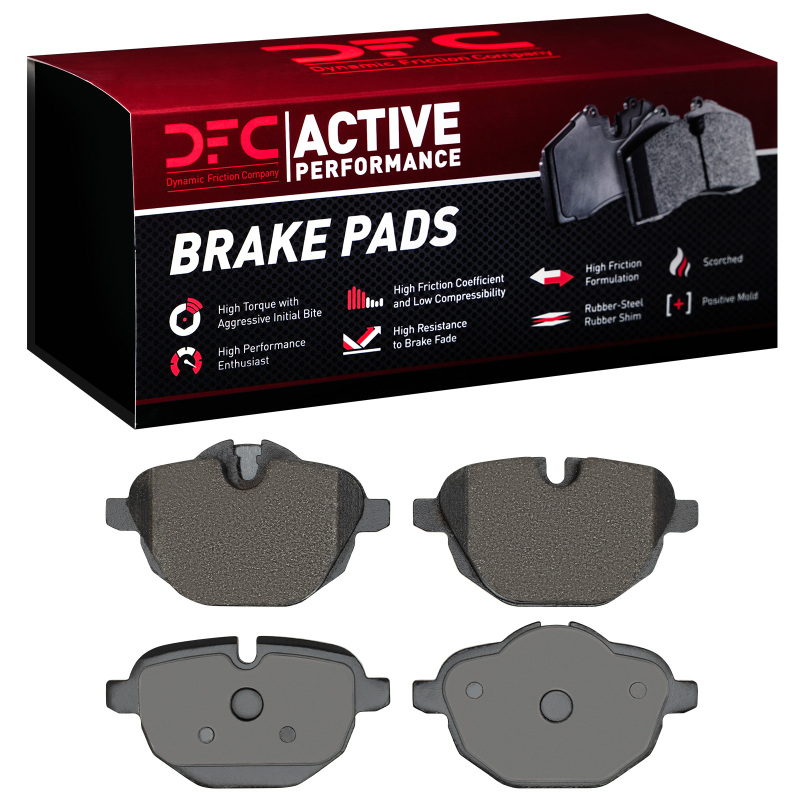 Picture of DFC 11-25 BMW 528i xDrive Rear Active Performance Pads - Low Metallic