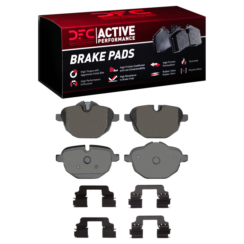 Picture of DFC 11-25 BMW X3 Rear Active Performance Pads and Hardware Kit