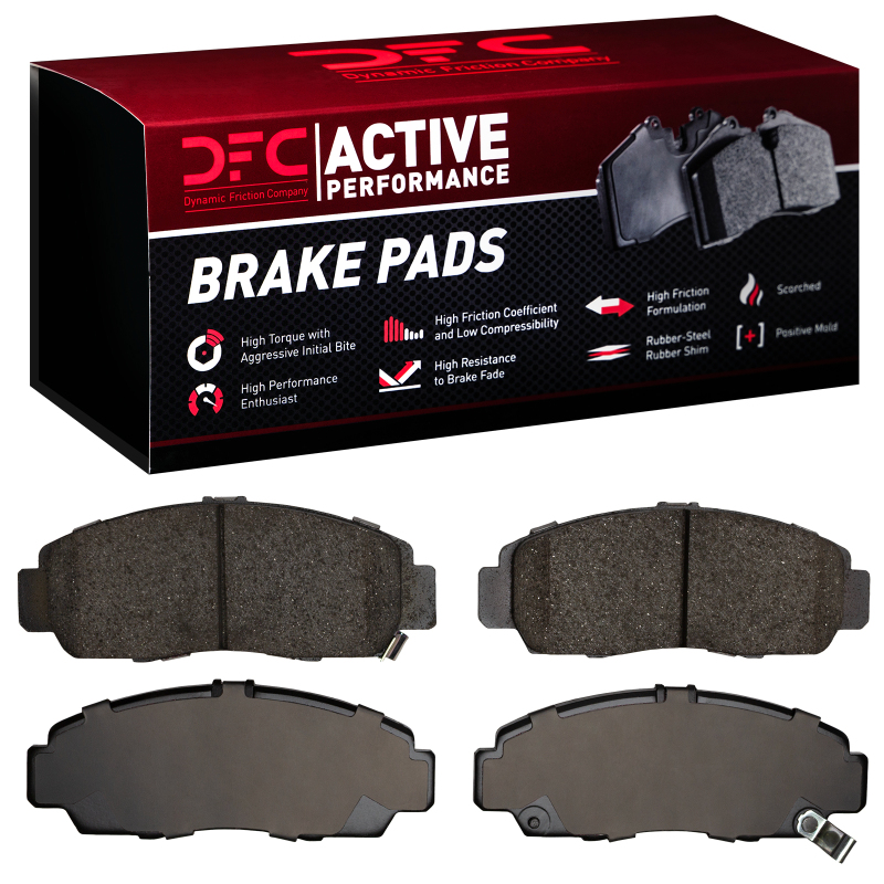 Picture of DFC 99-14 Acura TSX Front Active Performance Pads - Low Metallic
