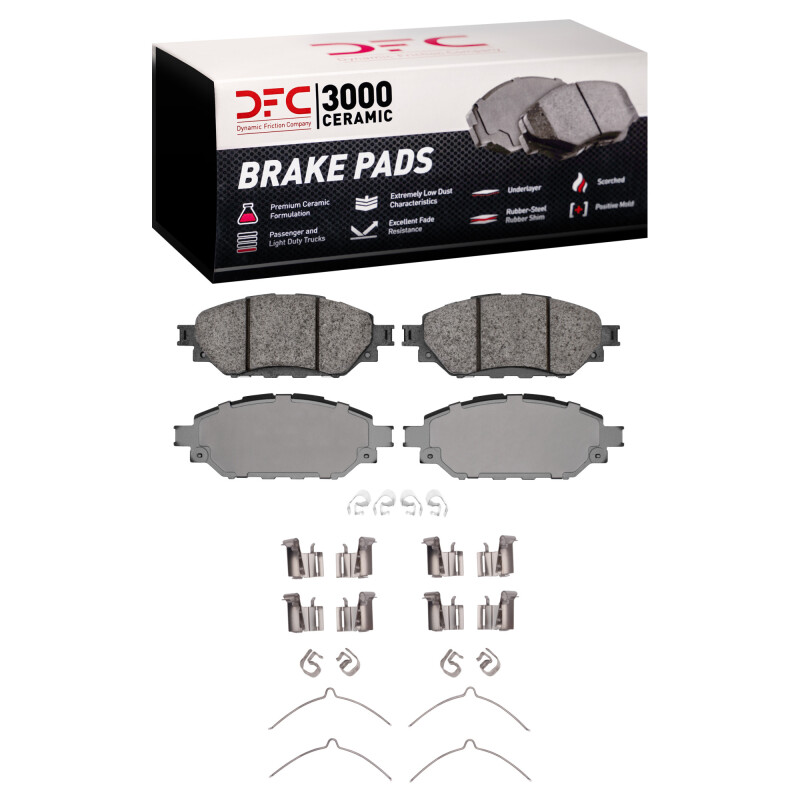Picture of DFC 3000 Ceramic Brake Pads - 1310-2058-01