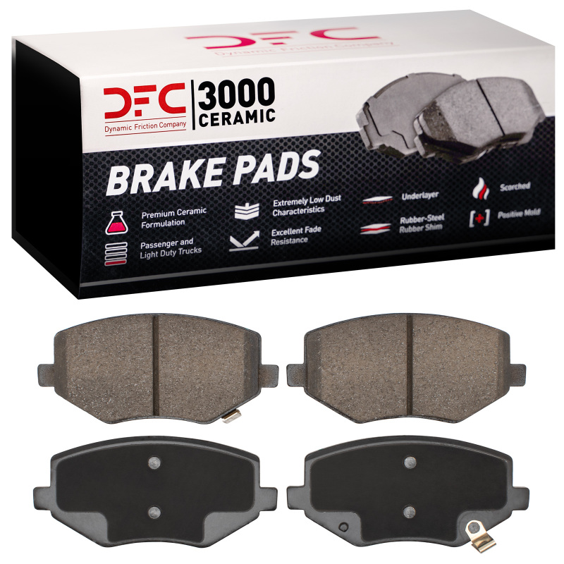 Picture of DFC 22-24 Chevrolet Groove (Mexico) Front 3000 Ceramic Brake Pads