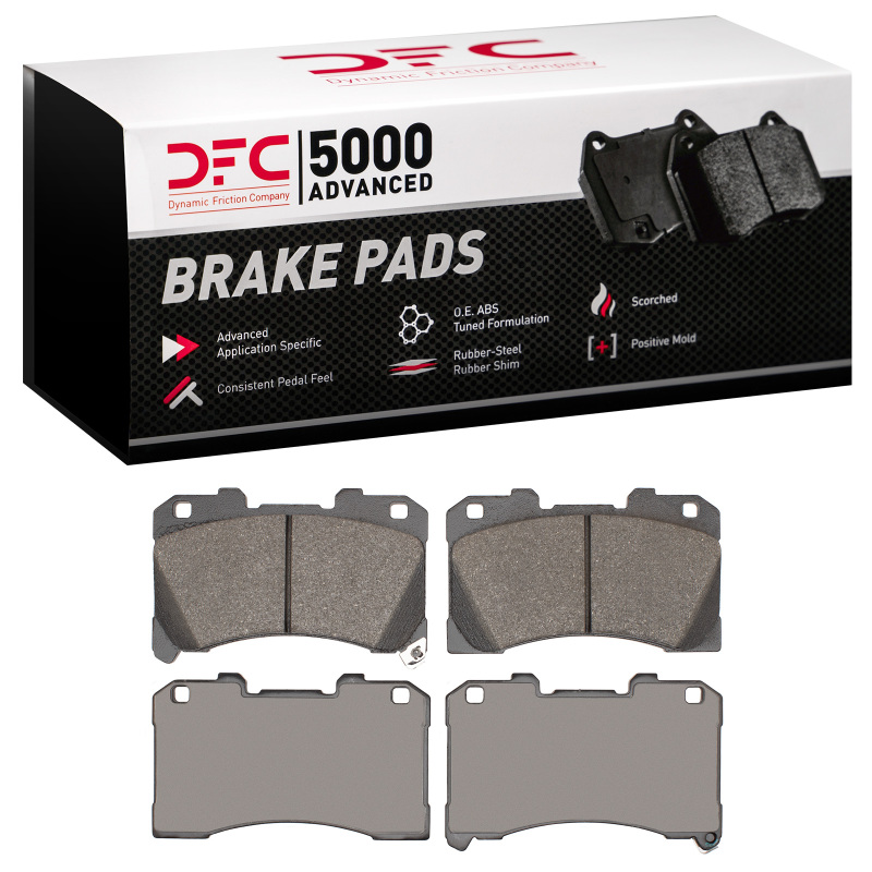 Picture of DFC 22-25 Toyota GR Yaris (Mexico) Front 5000 Advanced Low Metallic Brake Pads