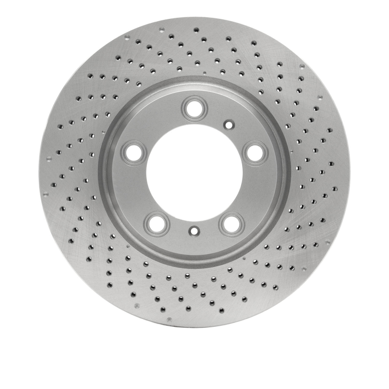 Picture of DFC 99-23 Porsche 718 Boxster Right Front Drilled Brake Rotor