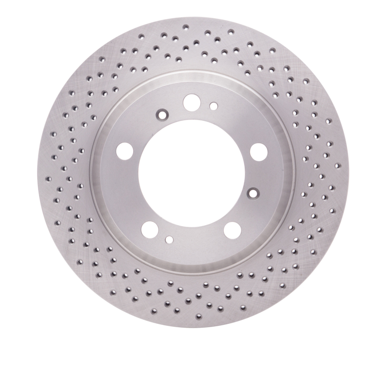 Picture of DFC 00-08 Porsche Cayman Rear Drilled Brake Rotor