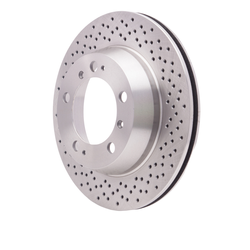 Picture of DFC 00-08 Porsche Cayman Rear Drilled Brake Rotor