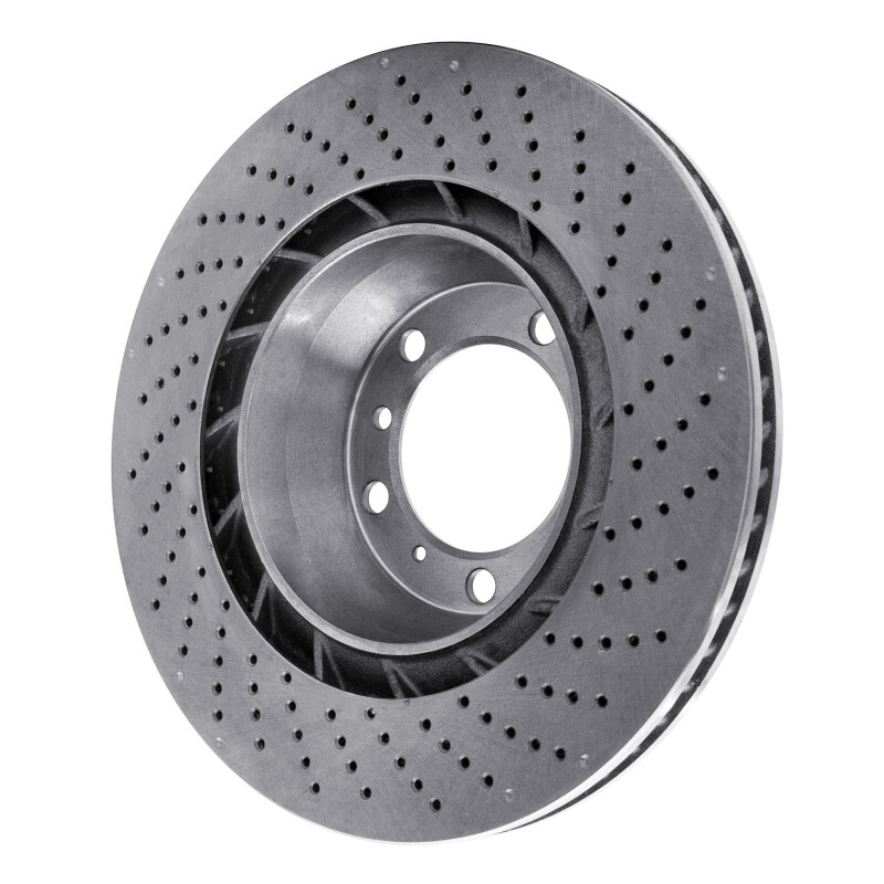 Picture of DFC 07-13 Porsche 911 Left Rear Drilled Brake Rotor