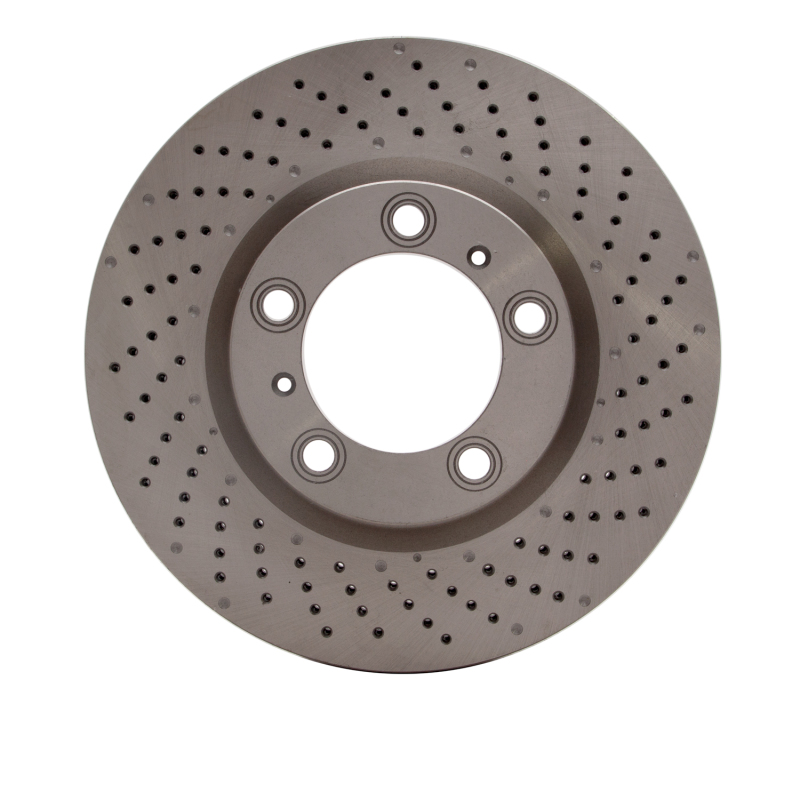 Picture of DFC 09-23 Porsche 911 Right Front Drilled Brake Rotor