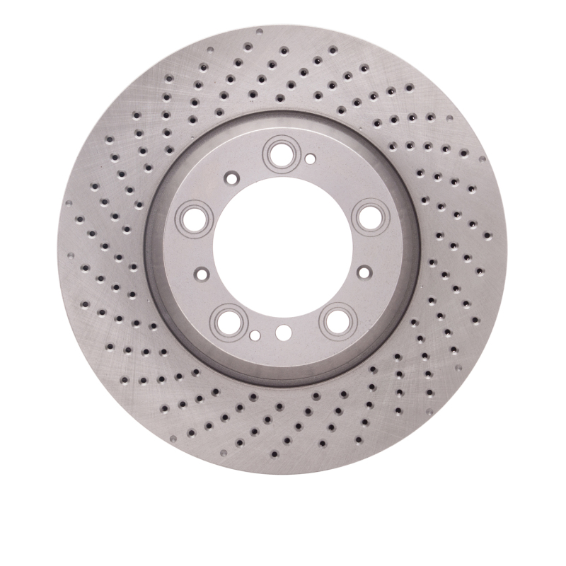Picture of DFC 99-23 Porsche 911 Left Rear Drilled Brake Rotor