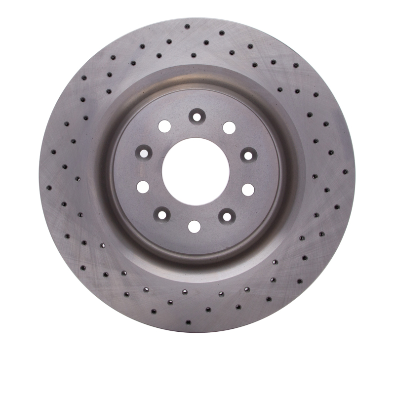Picture of DFC 00-06 Jaguar XKR Front Drilled Brake Rotor