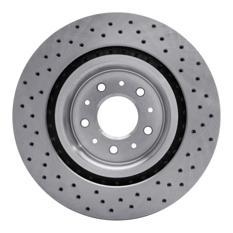 Picture of DFC 00-06 Jaguar XKR Front Drilled Brake Rotor