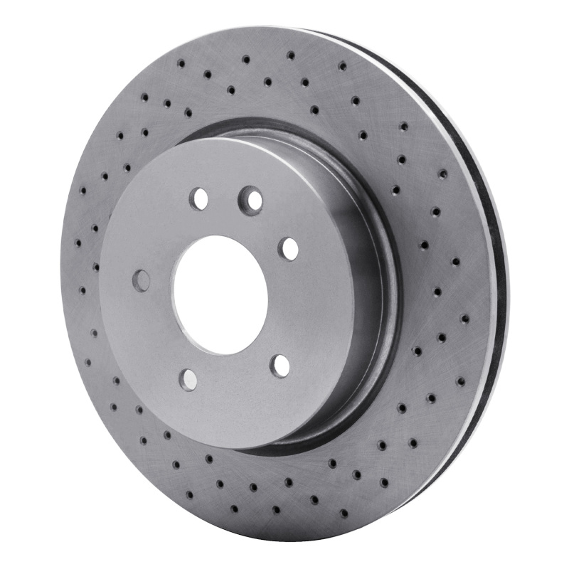 Picture of DFC 00-06 Jaguar XKR Rear Drilled Brake Rotor