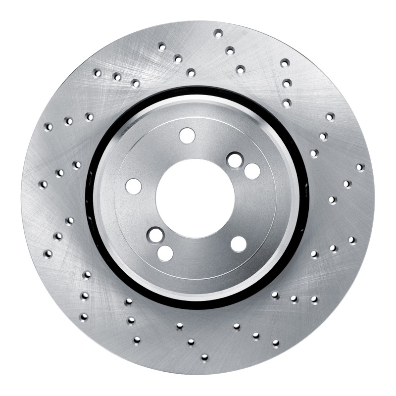Picture of DFC 08-13 BMW M3 Right Rear Drilled Brake Rotor