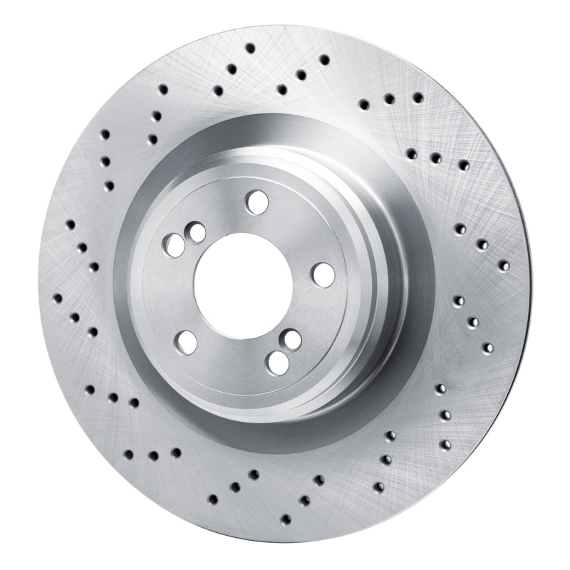 Picture of DFC 15-19 BMW X6 Left Rear Drilled Brake Rotor
