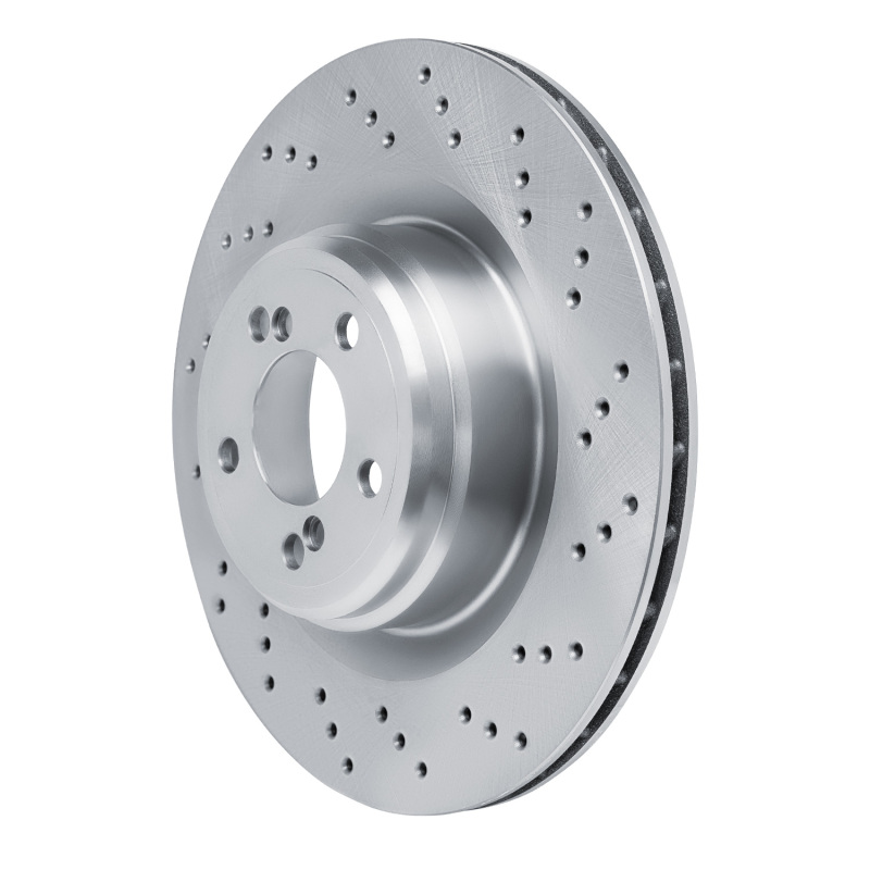 Picture of DFC 15-19 BMW X5 Right Rear Drilled Brake Rotor